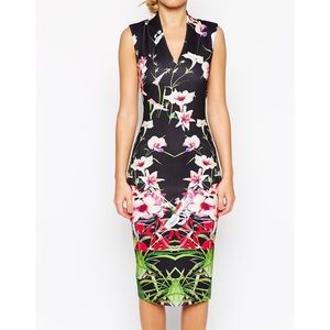 Ted baker midi dress